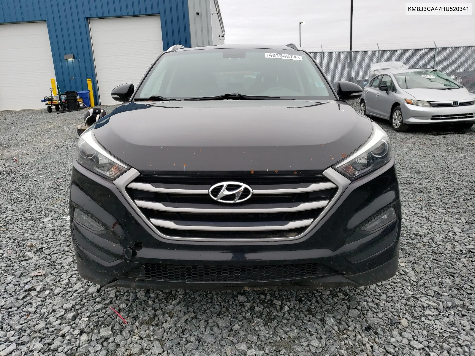 2017 Hyundai Tucson Limited VIN: KM8J3CA47HU520341 Lot: 48104674