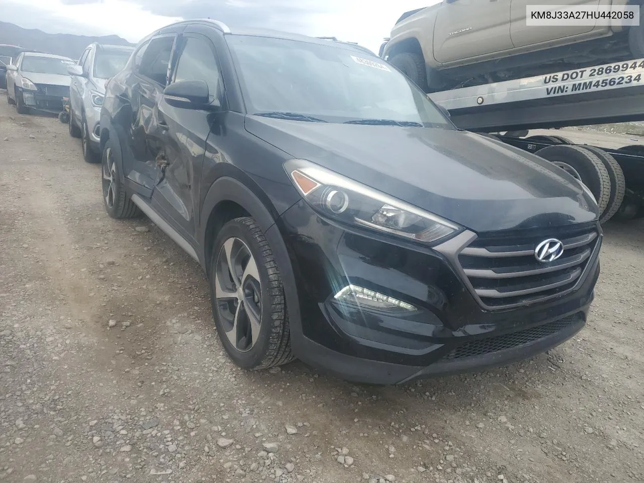 2017 Hyundai Tucson Limited VIN: KM8J33A27HU442058 Lot: 48309264