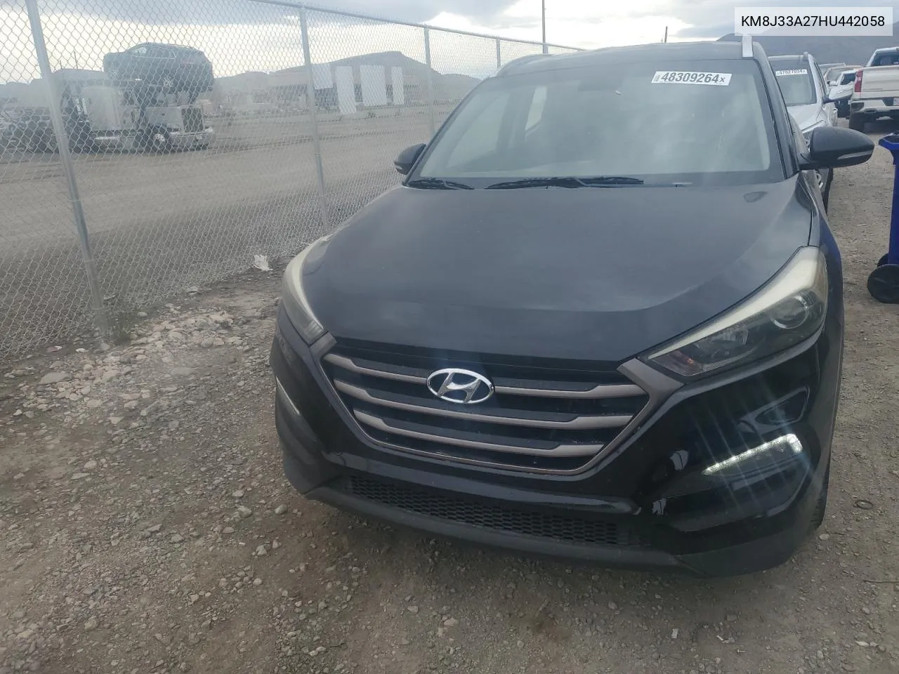 2017 Hyundai Tucson Limited VIN: KM8J33A27HU442058 Lot: 48309264