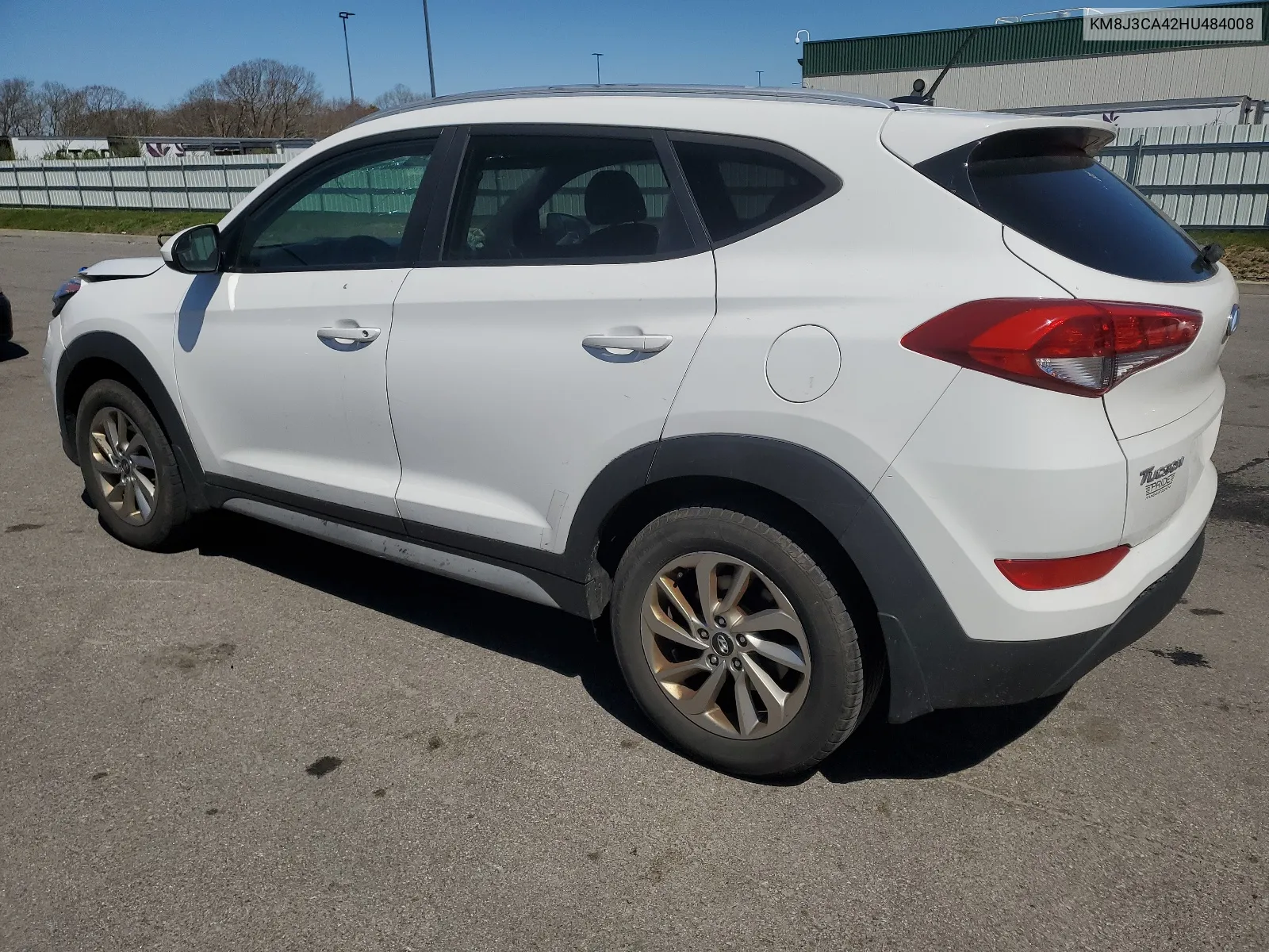 2017 Hyundai Tucson Limited VIN: KM8J3CA42HU484008 Lot: 52515834