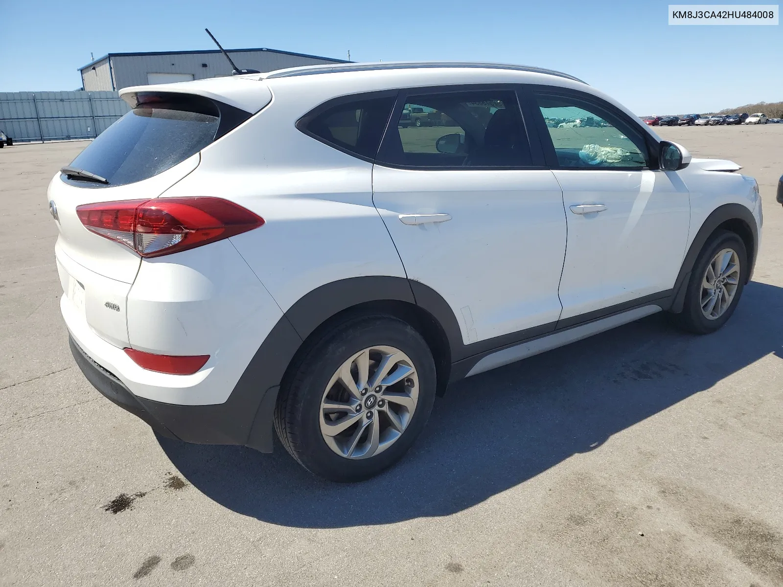 2017 Hyundai Tucson Limited VIN: KM8J3CA42HU484008 Lot: 52515834