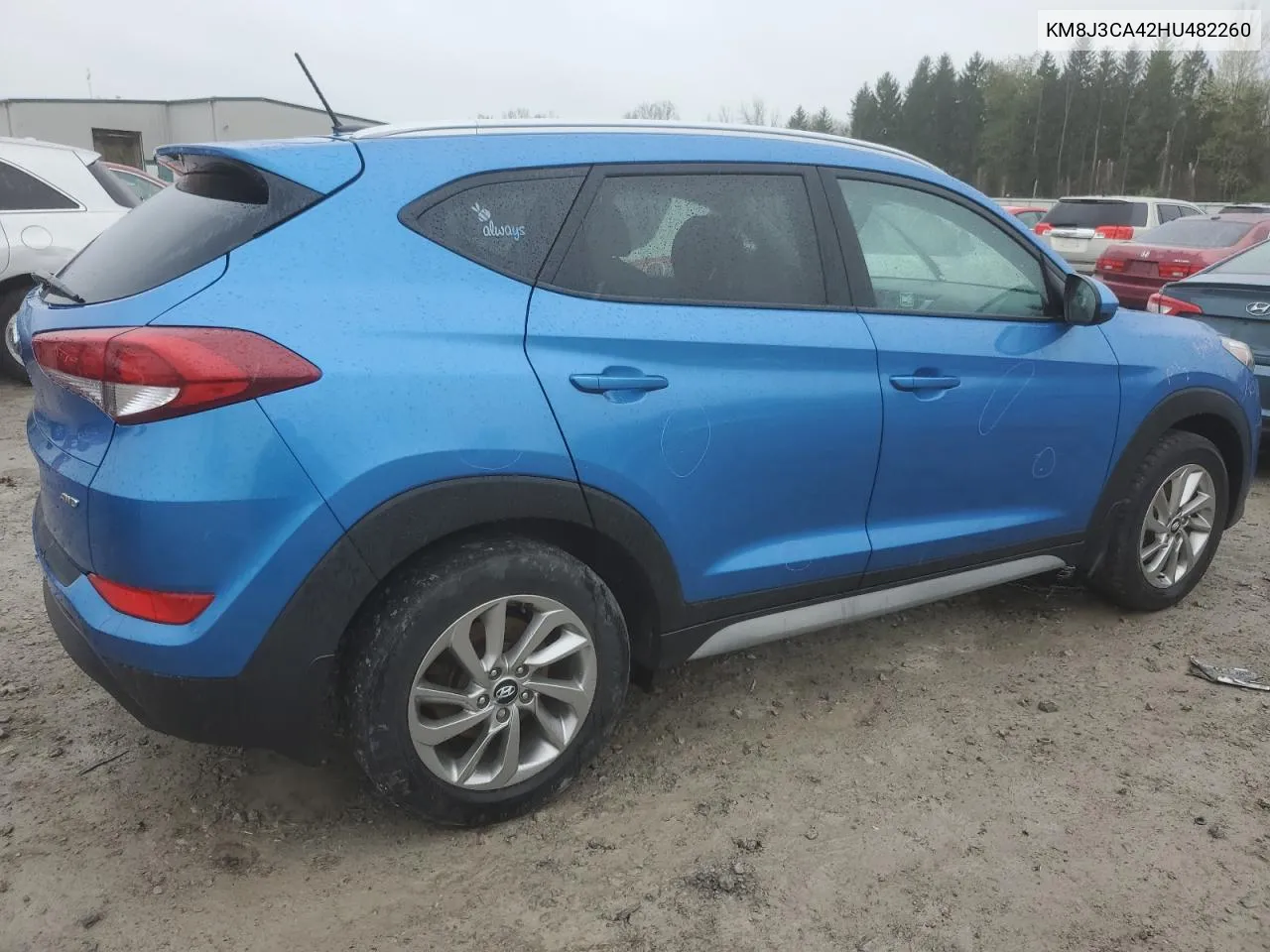 2017 Hyundai Tucson Limited VIN: KM8J3CA42HU482260 Lot: 52548954