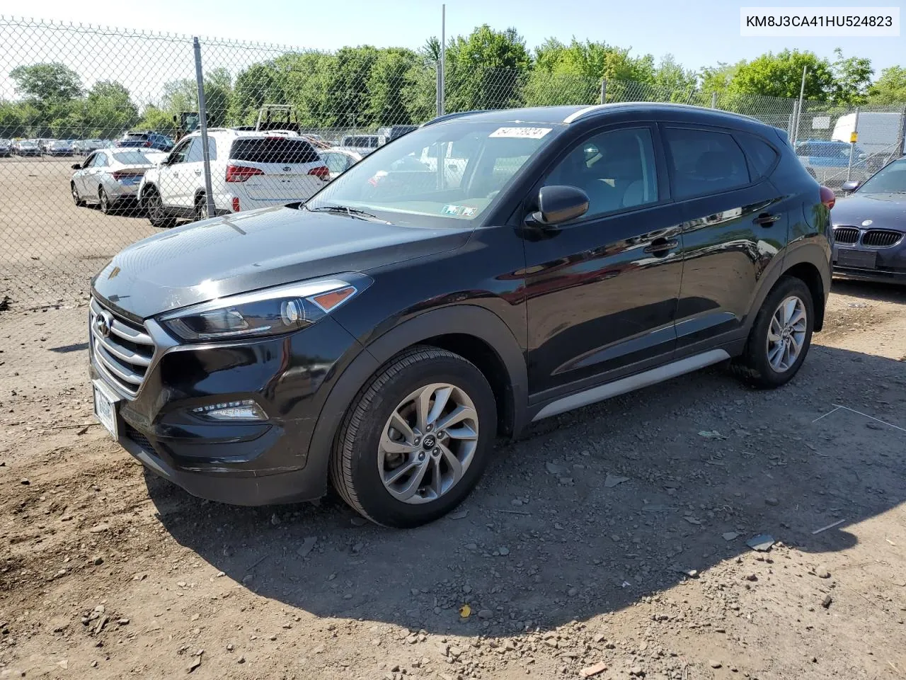 2017 Hyundai Tucson Limited VIN: KM8J3CA41HU524823 Lot: 54773924