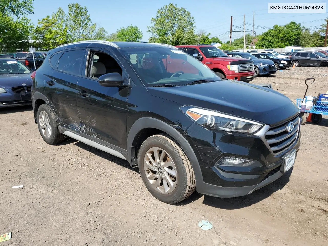 2017 Hyundai Tucson Limited VIN: KM8J3CA41HU524823 Lot: 54773924