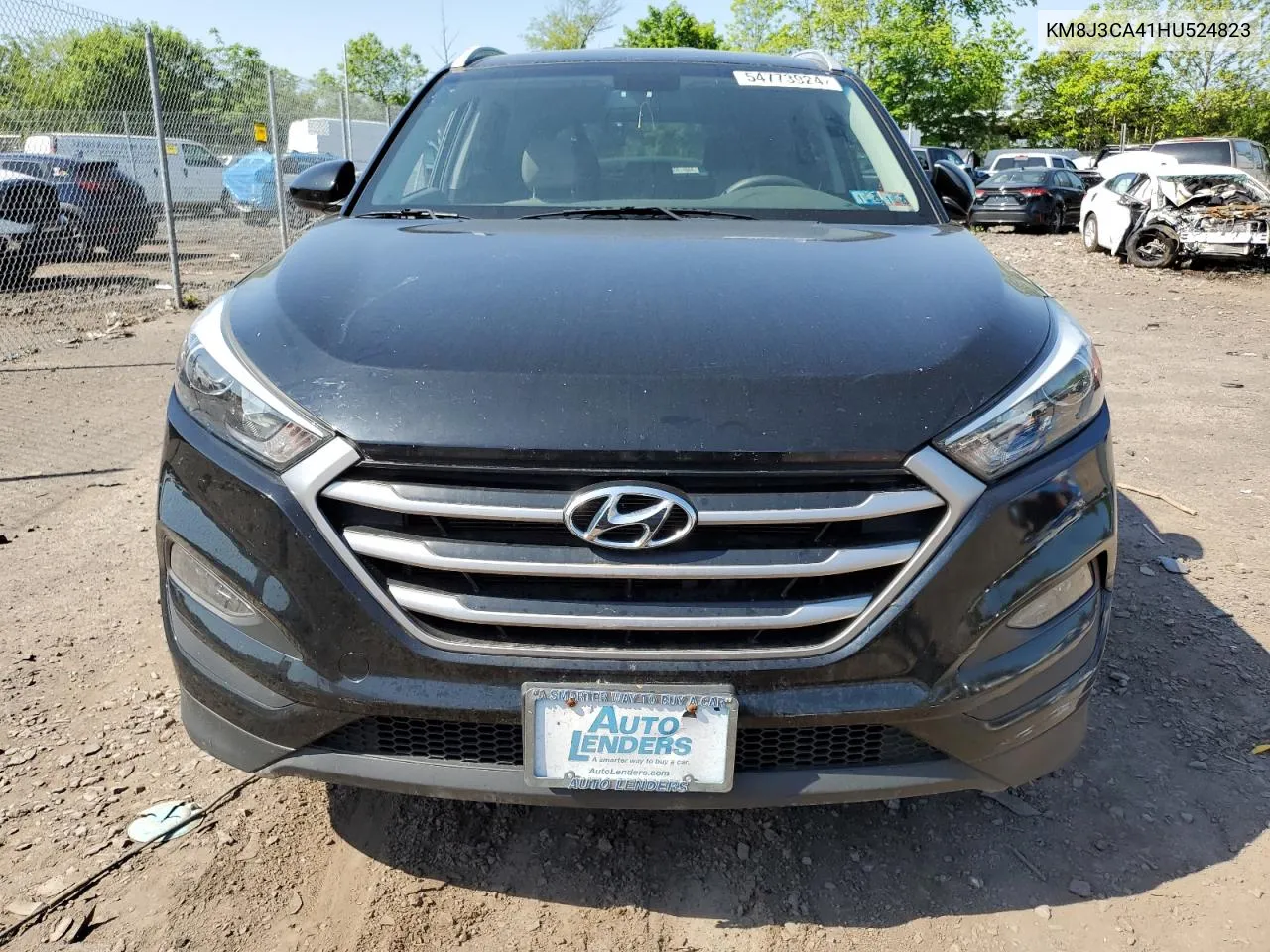 2017 Hyundai Tucson Limited VIN: KM8J3CA41HU524823 Lot: 54773924