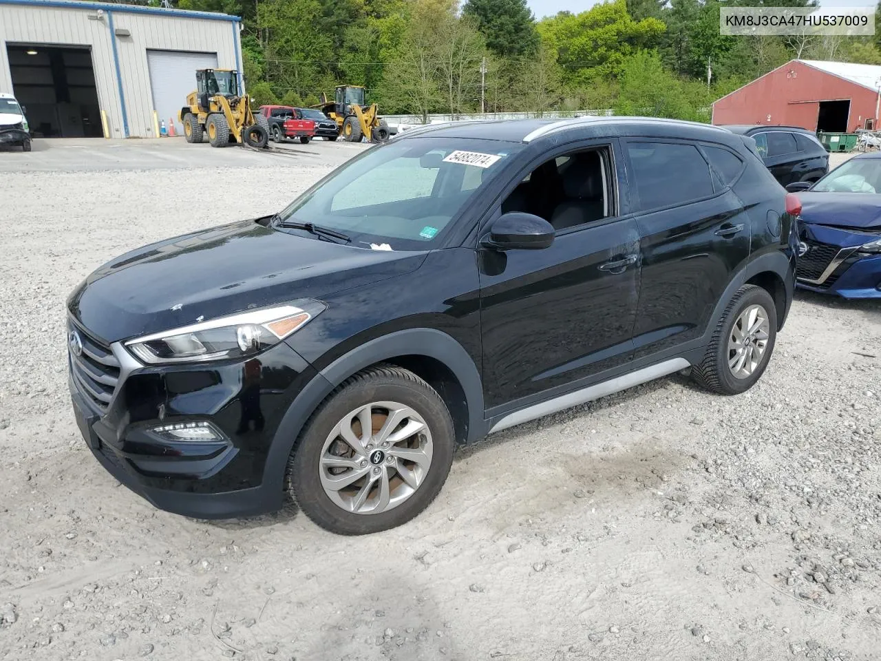 2017 Hyundai Tucson Lim VIN: KM8J3CA47HU537009 Lot: 54882074