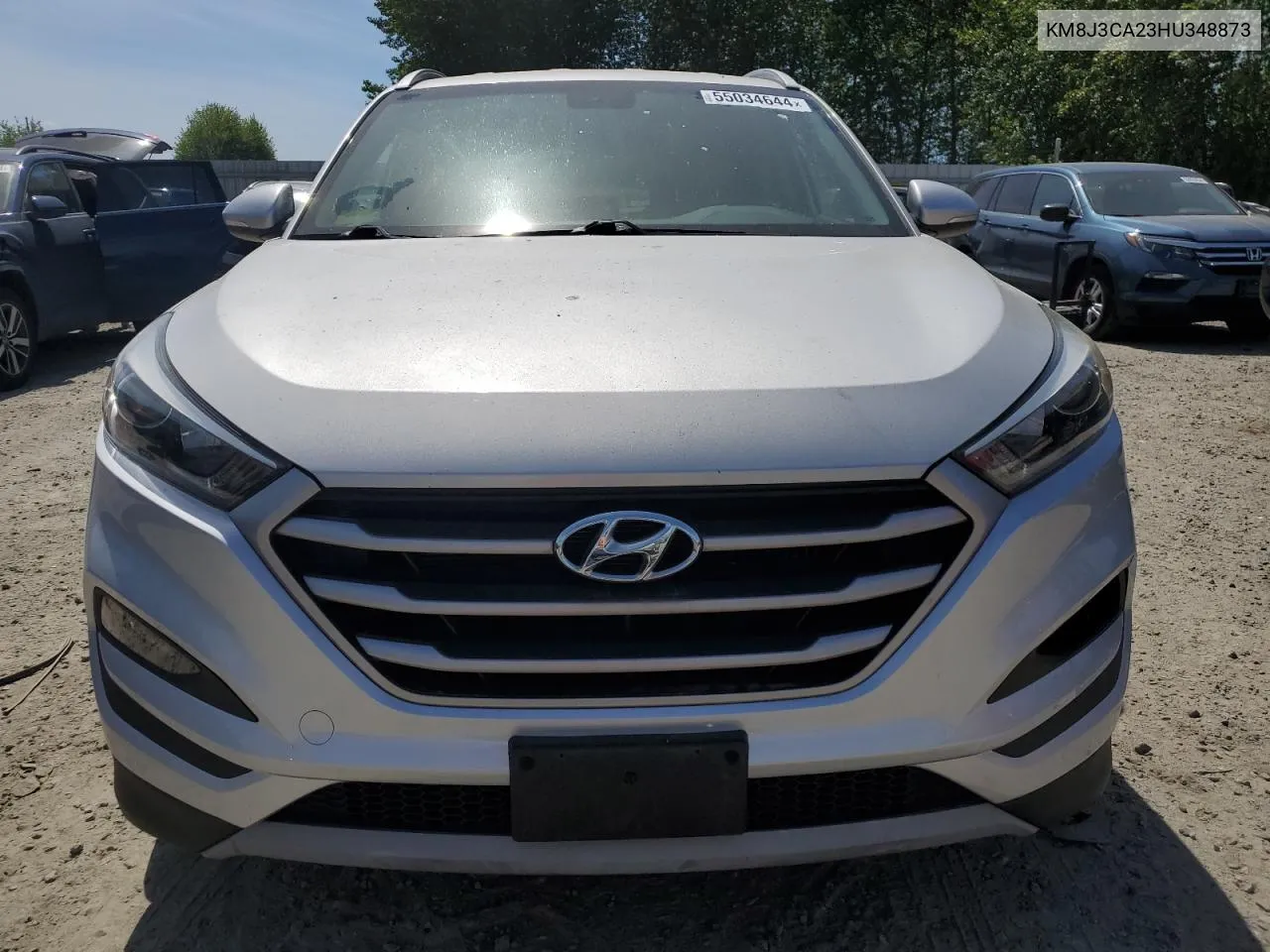 2017 Hyundai Tucson Limited VIN: KM8J3CA23HU348873 Lot: 55034644