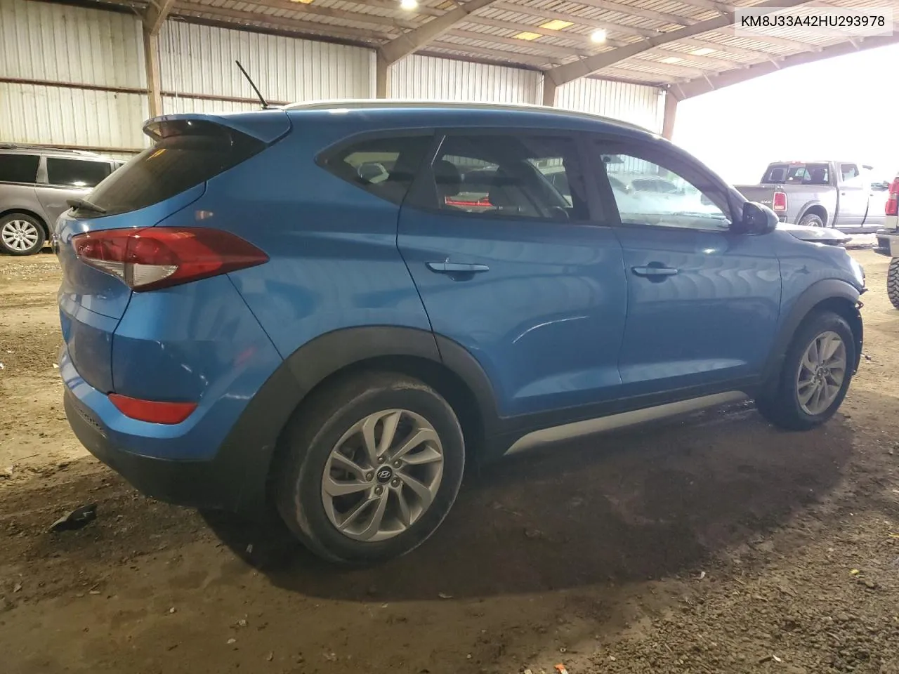 2017 Hyundai Tucson Limited VIN: KM8J33A42HU293978 Lot: 55489154