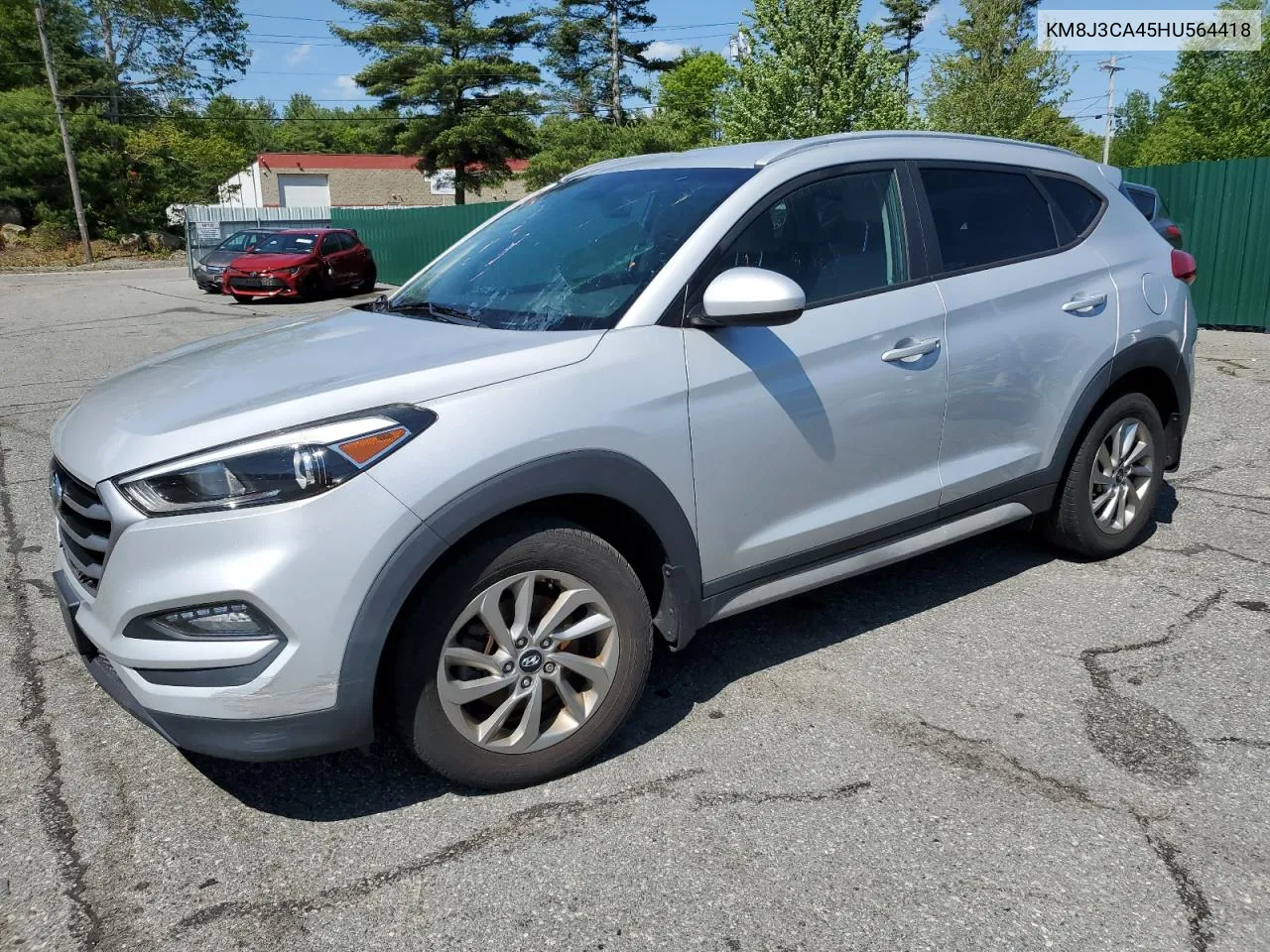 2017 Hyundai Tucson Limited VIN: KM8J3CA45HU564418 Lot: 55634234