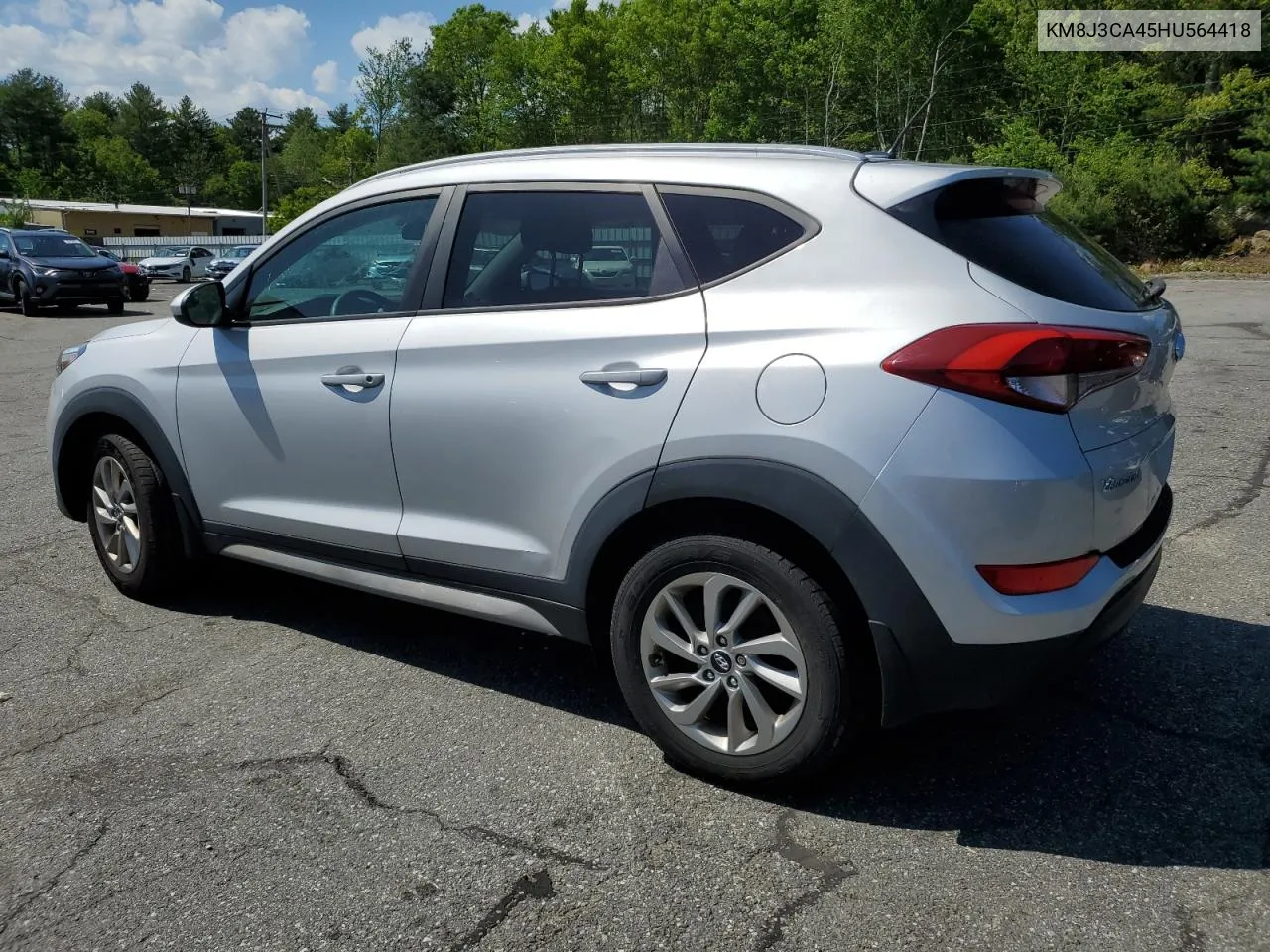 2017 Hyundai Tucson Limited VIN: KM8J3CA45HU564418 Lot: 55634234