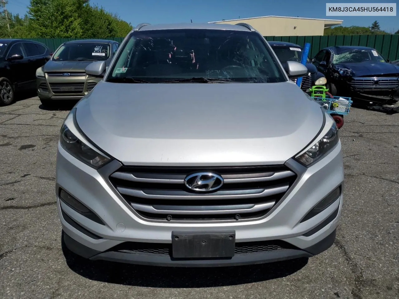 2017 Hyundai Tucson Limited VIN: KM8J3CA45HU564418 Lot: 55634234