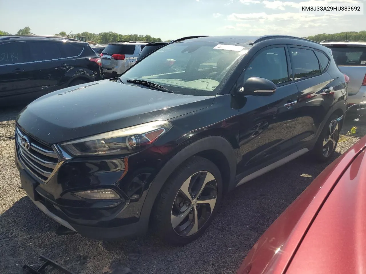 2017 Hyundai Tucson Limited VIN: KM8J33A29HU383692 Lot: 55640184