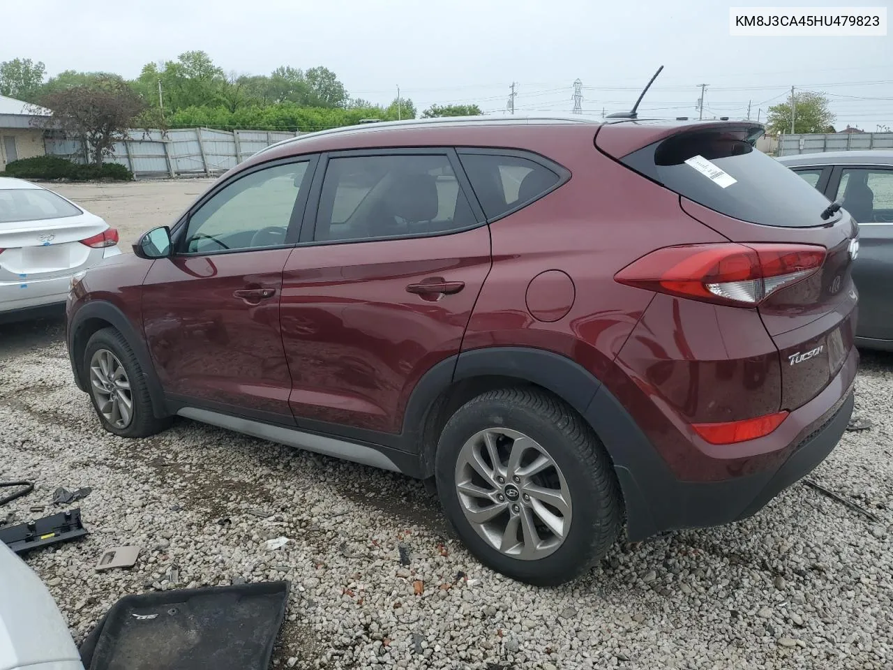 2017 Hyundai Tucson Limited VIN: KM8J3CA45HU479823 Lot: 55852404