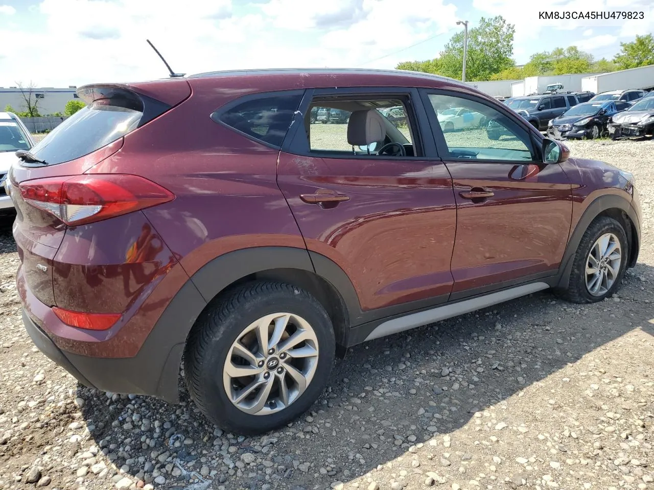 2017 Hyundai Tucson Limited VIN: KM8J3CA45HU479823 Lot: 55852404