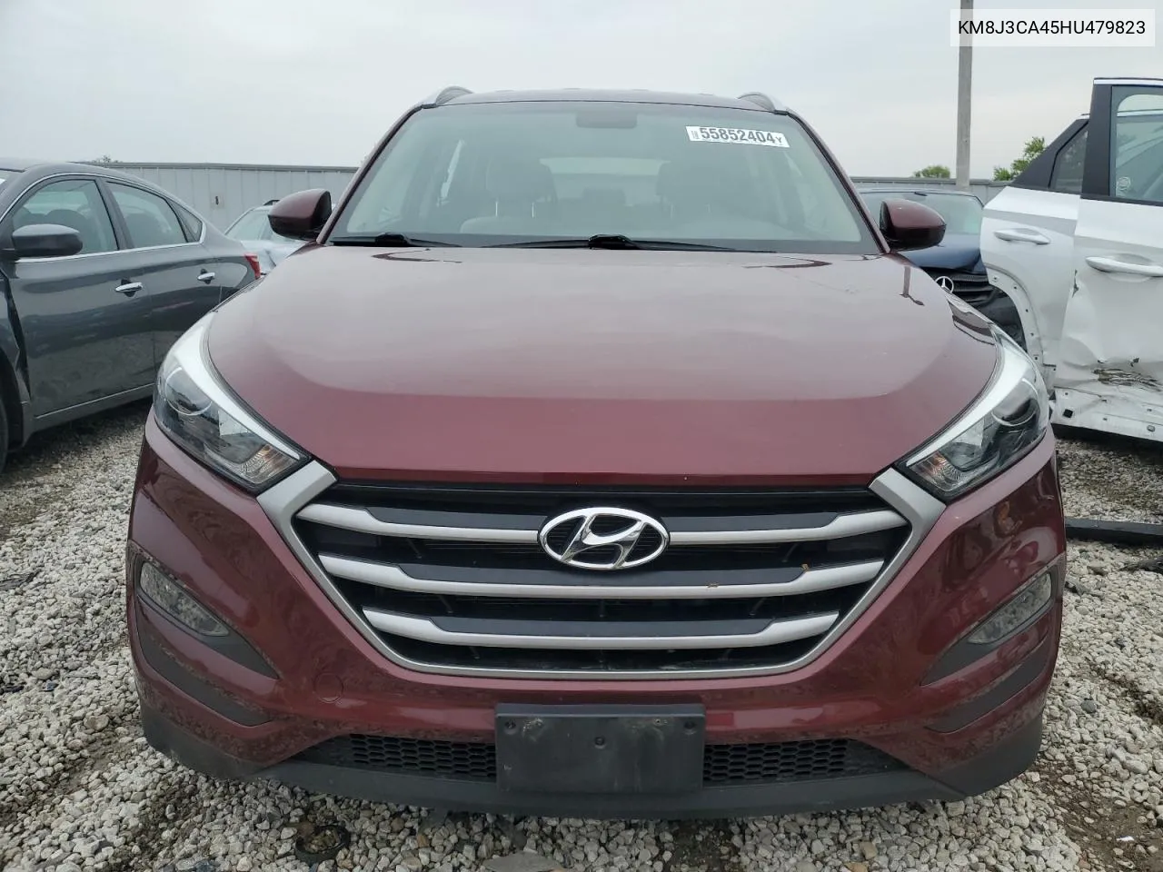 2017 Hyundai Tucson Limited VIN: KM8J3CA45HU479823 Lot: 55852404