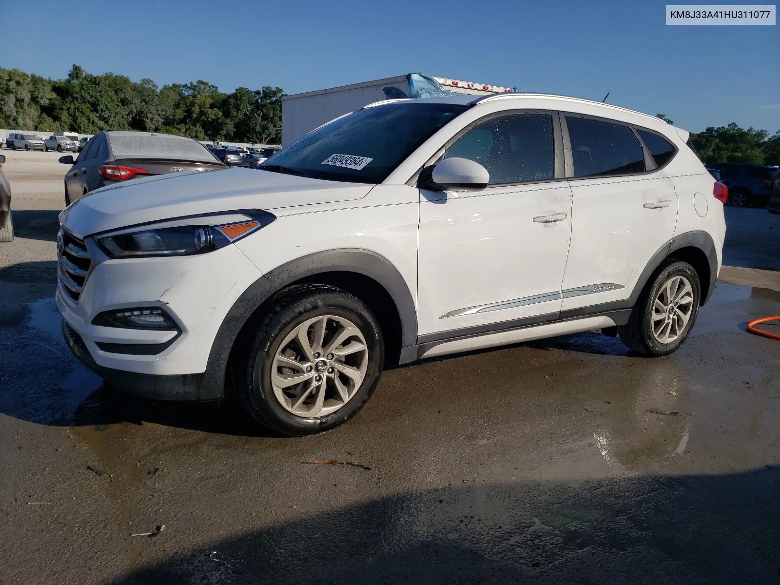 2017 Hyundai Tucson Limited VIN: KM8J33A41HU311077 Lot: 56049364