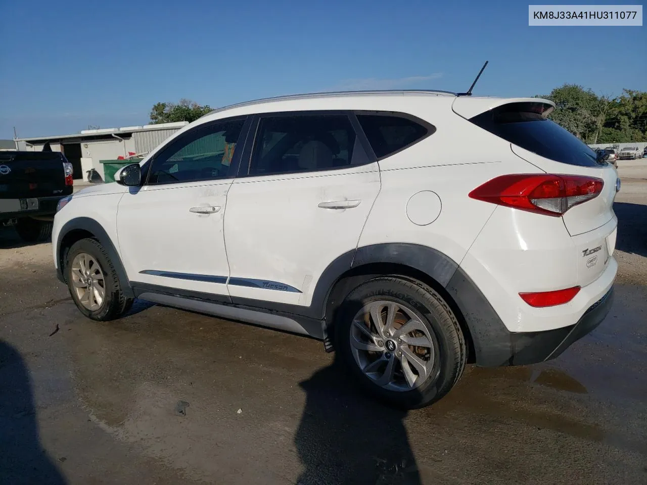 2017 Hyundai Tucson Limited VIN: KM8J33A41HU311077 Lot: 56049364