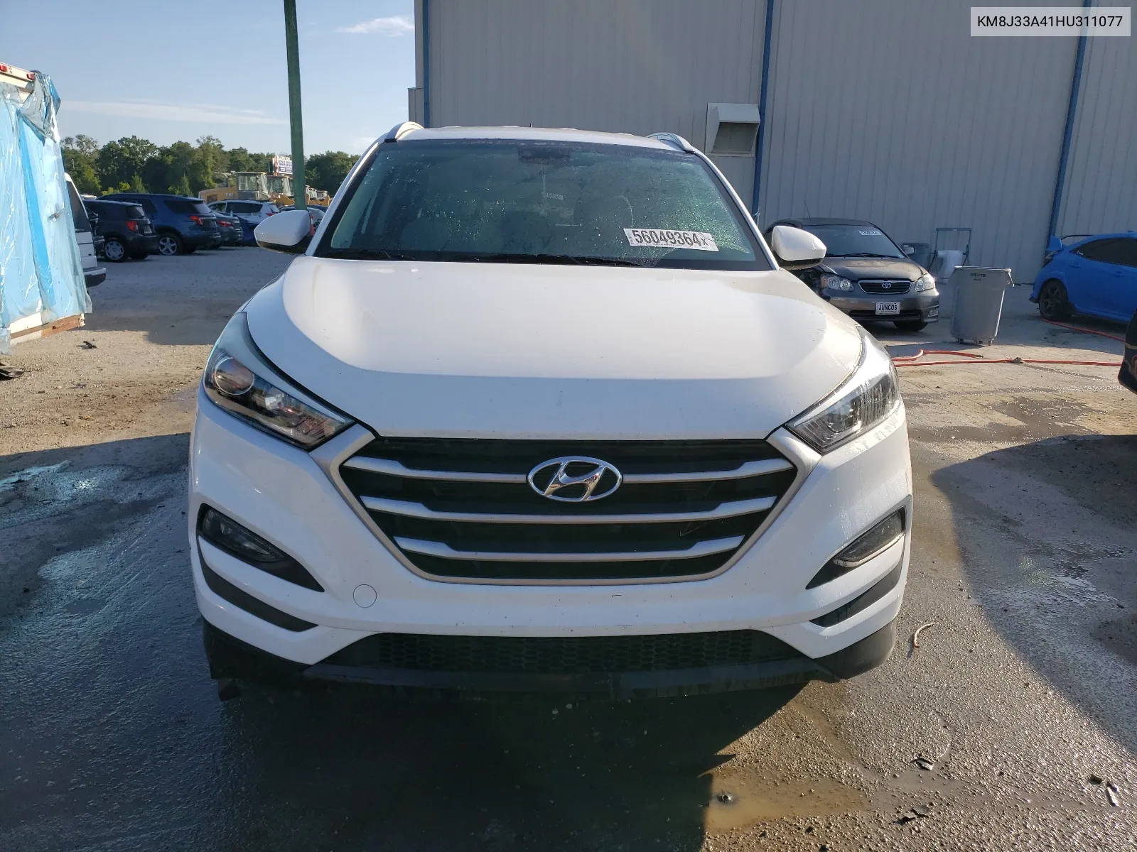 2017 Hyundai Tucson Limited VIN: KM8J33A41HU311077 Lot: 56049364