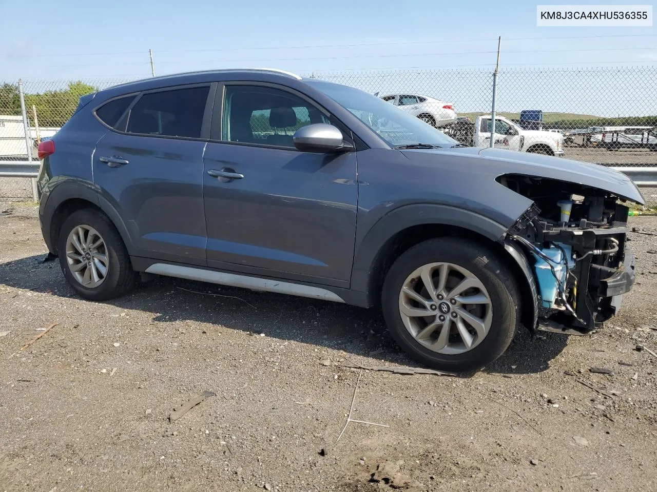 2017 Hyundai Tucson Limited VIN: KM8J3CA4XHU536355 Lot: 58364964