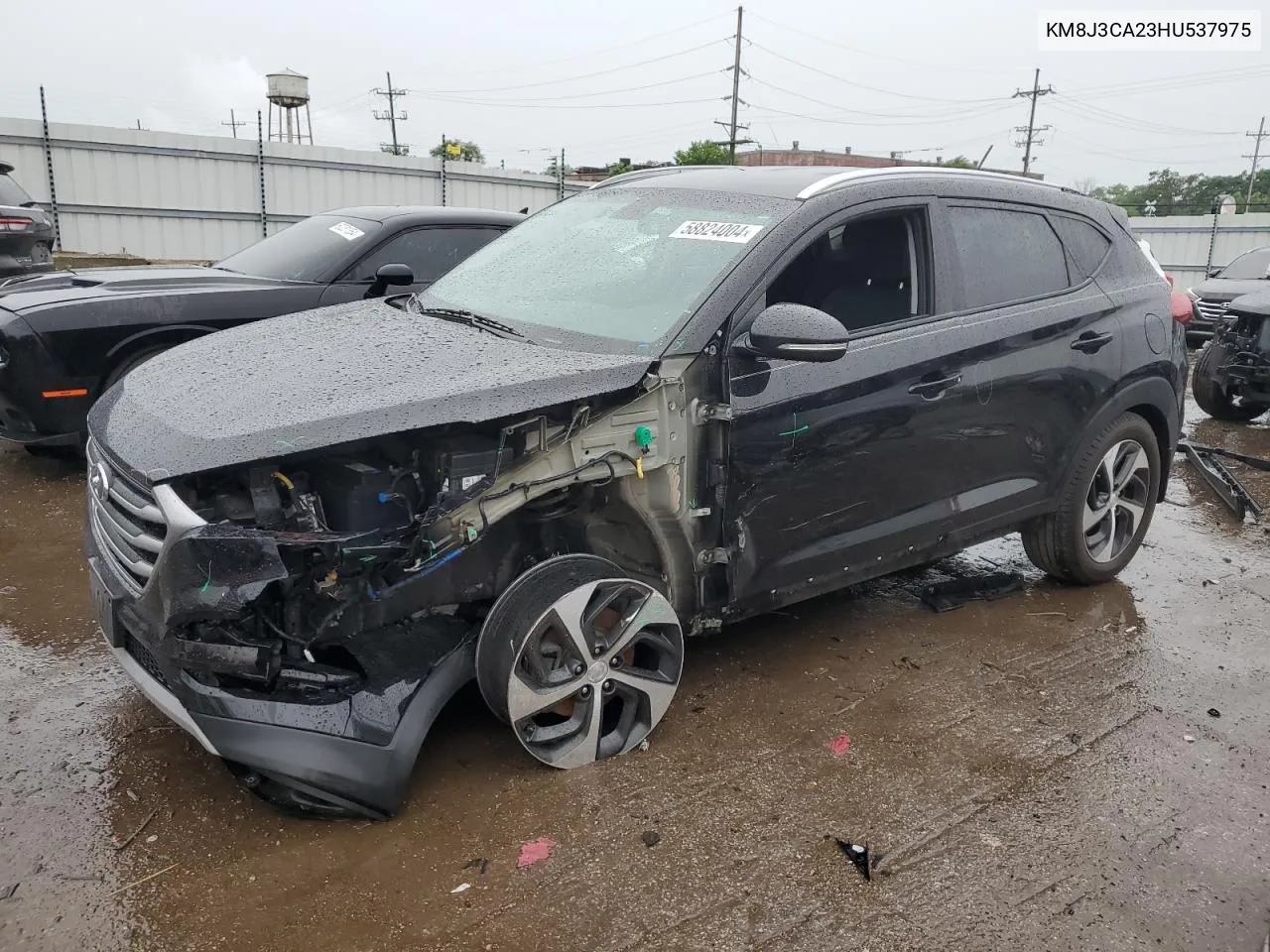 2017 Hyundai Tucson Limited VIN: KM8J3CA23HU537975 Lot: 58824004