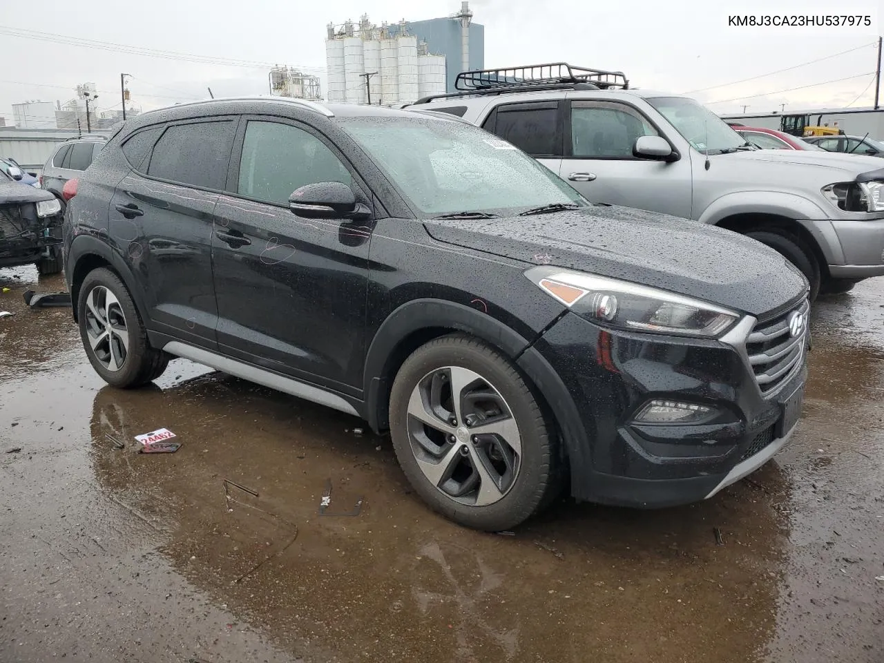 2017 Hyundai Tucson Limited VIN: KM8J3CA23HU537975 Lot: 58824004