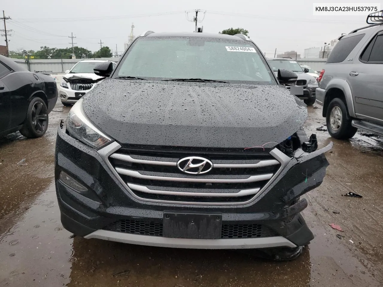 2017 Hyundai Tucson Limited VIN: KM8J3CA23HU537975 Lot: 58824004