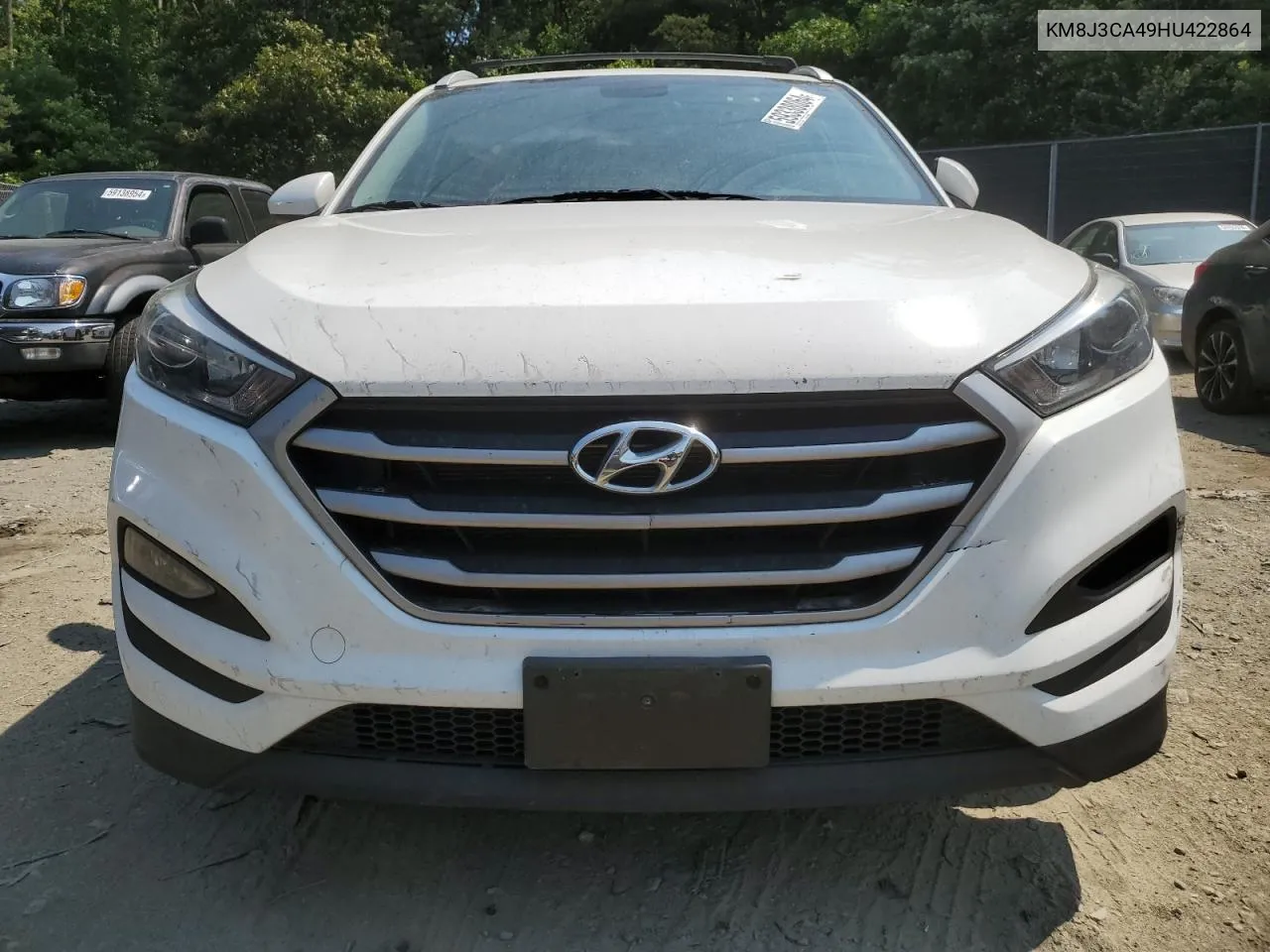 2017 Hyundai Tucson Limited VIN: KM8J3CA49HU422864 Lot: 59338064