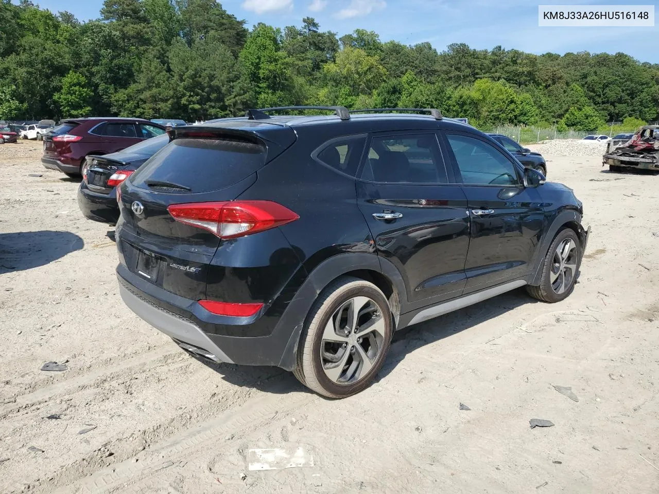 2017 Hyundai Tucson Limited VIN: KM8J33A26HU516148 Lot: 59517984