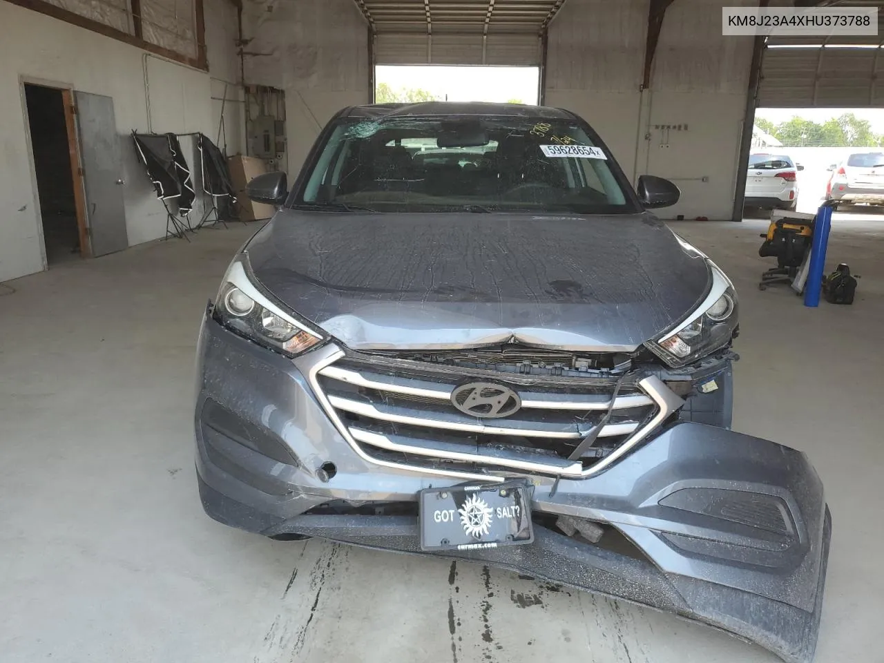 2017 Hyundai Tucson Se VIN: KM8J23A4XHU373788 Lot: 59628654