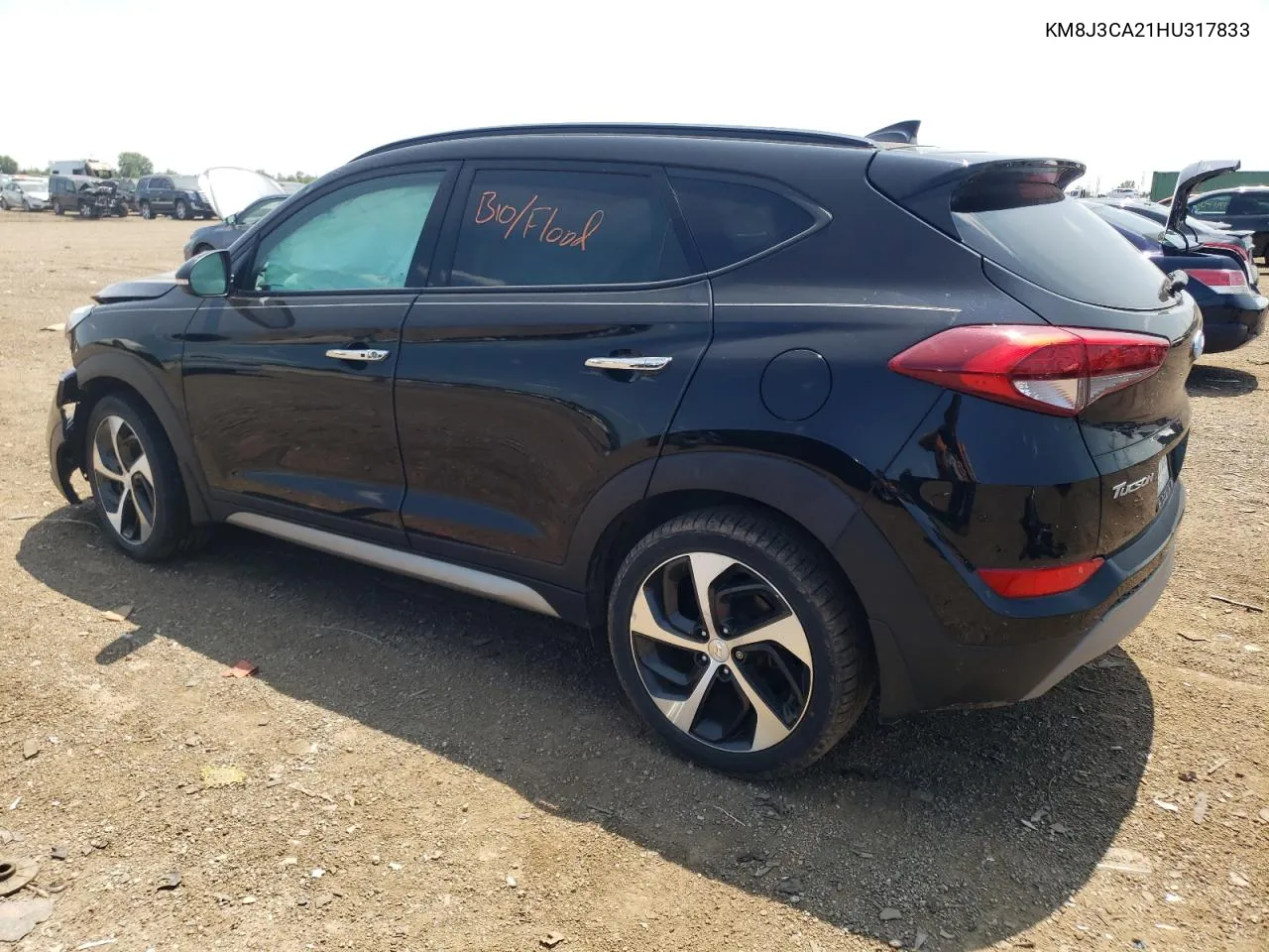 2017 Hyundai Tucson Limited VIN: KM8J3CA21HU317833 Lot: 60220843