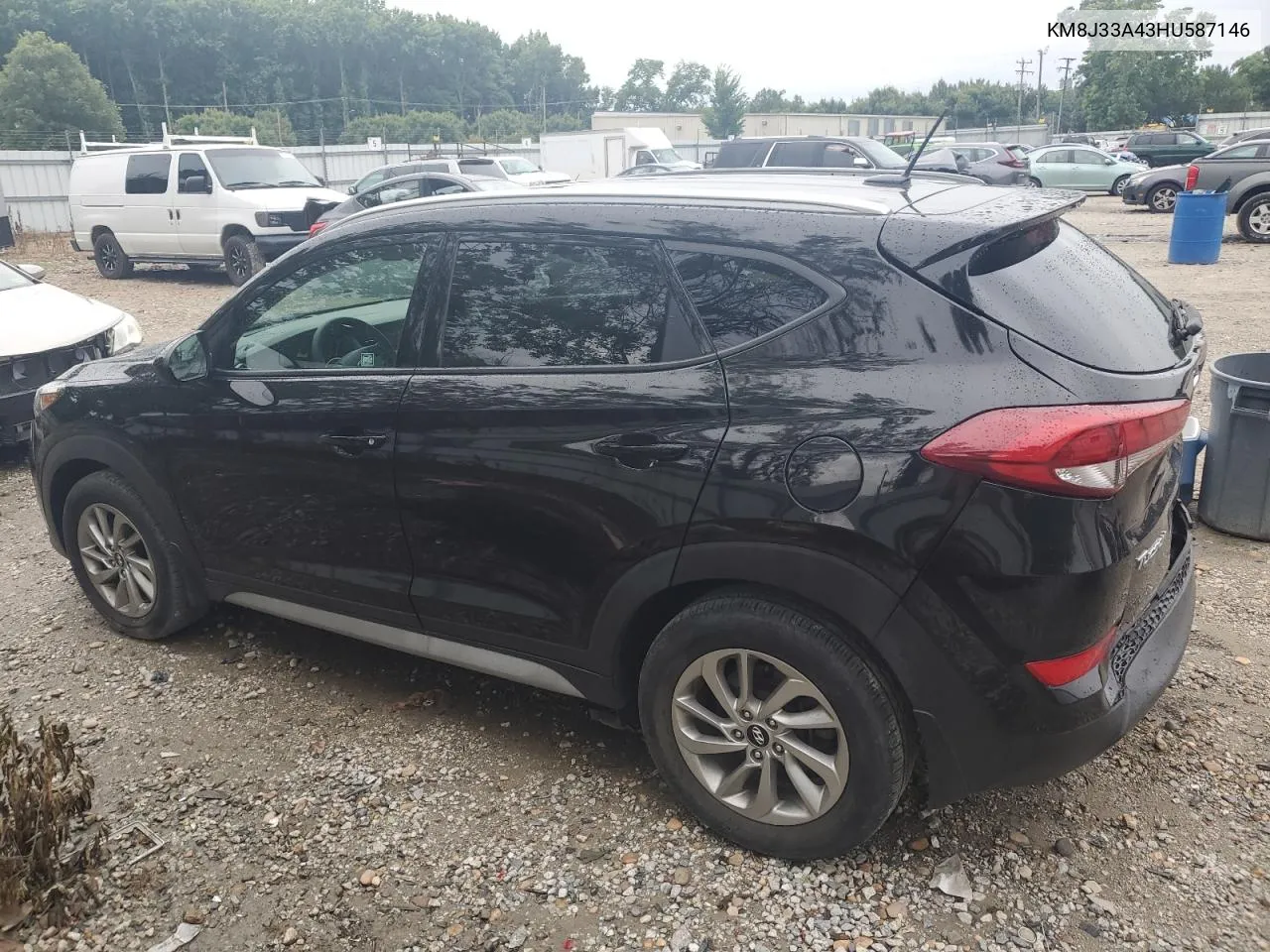 2017 Hyundai Tucson Limited VIN: KM8J33A43HU587146 Lot: 60885754