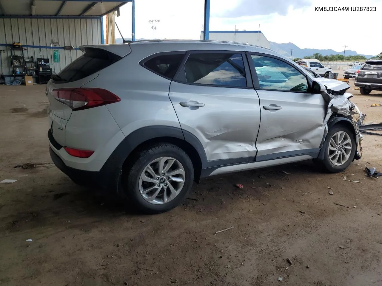 2017 Hyundai Tucson Limited VIN: KM8J3CA49HU287823 Lot: 60965224