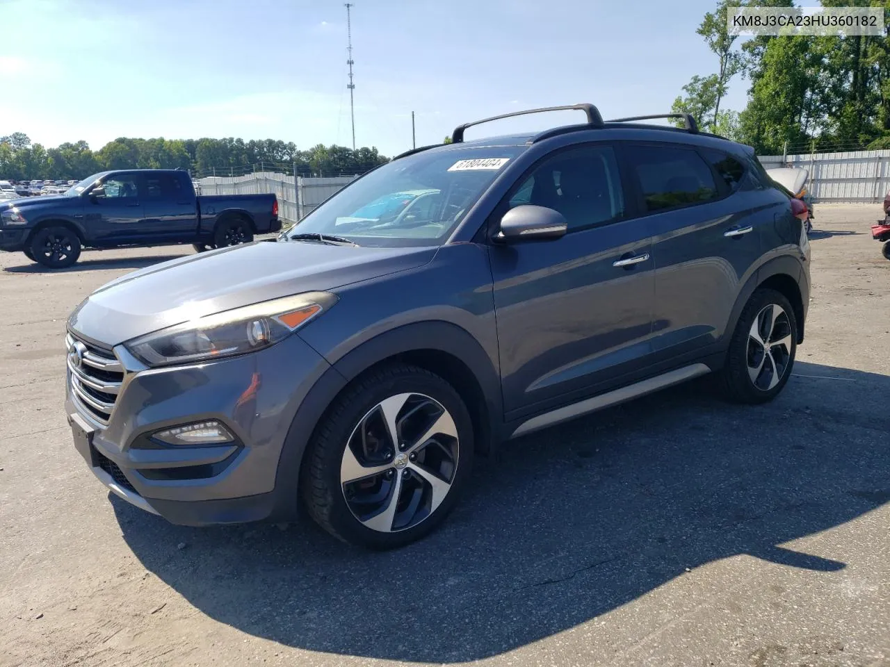 2017 Hyundai Tucson Limited VIN: KM8J3CA23HU360182 Lot: 61804484