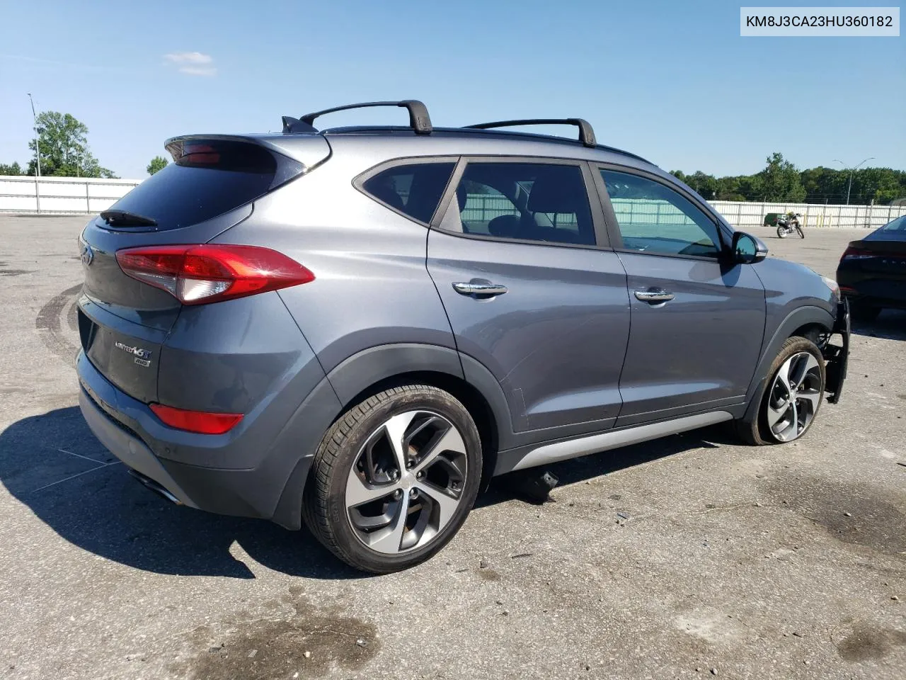 2017 Hyundai Tucson Limited VIN: KM8J3CA23HU360182 Lot: 61804484