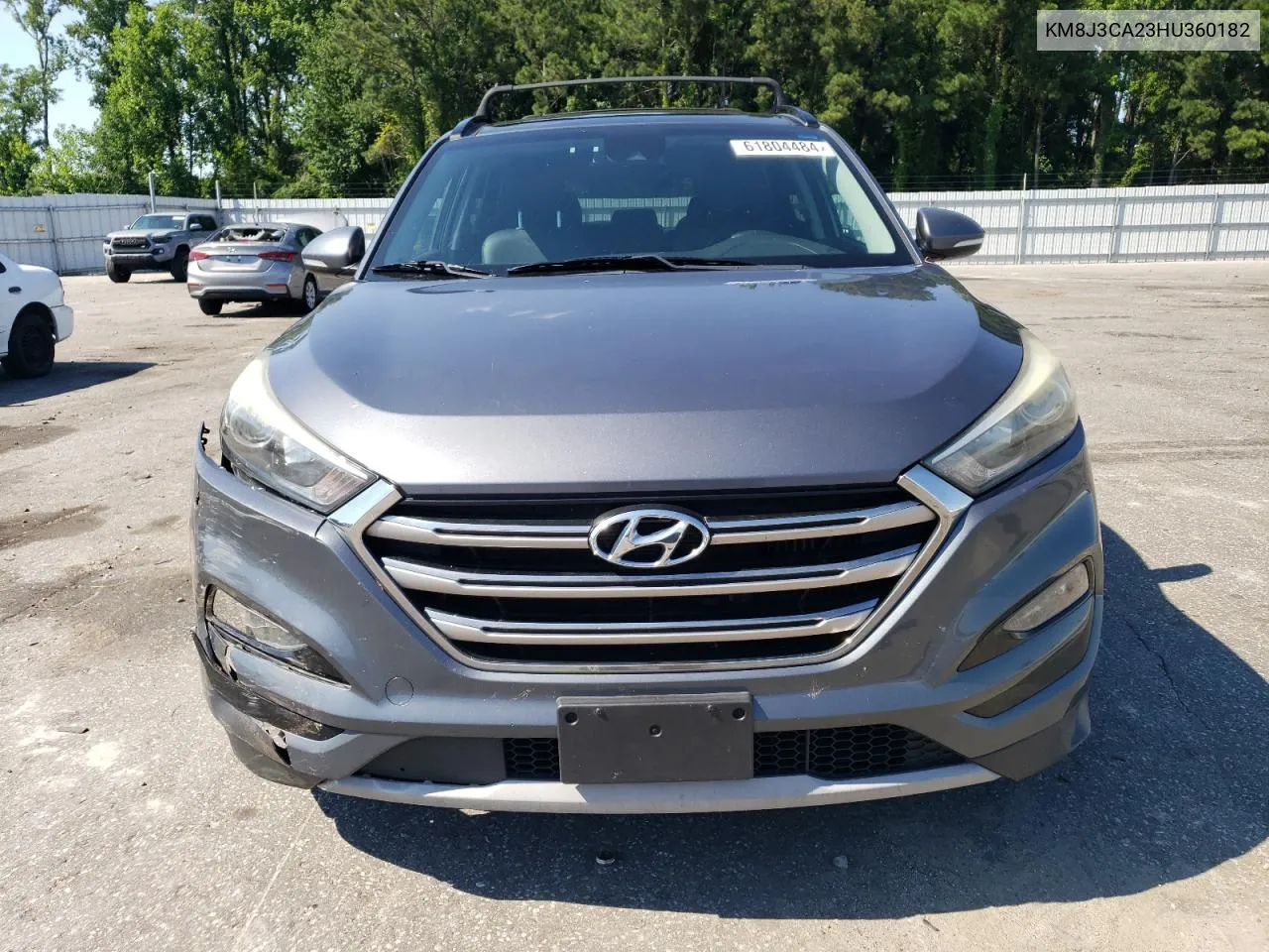 2017 Hyundai Tucson Limited VIN: KM8J3CA23HU360182 Lot: 61804484