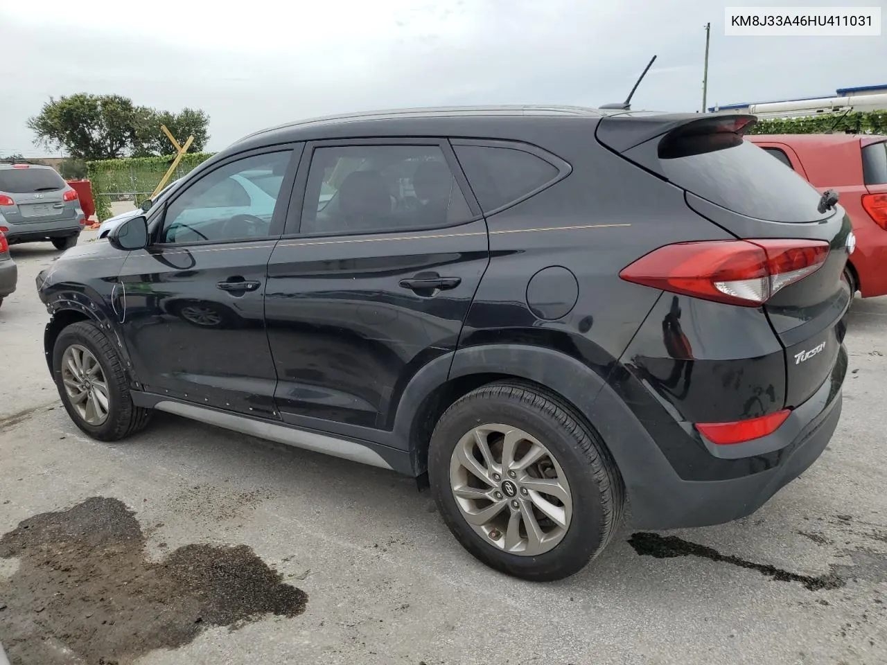 2017 Hyundai Tucson Limited VIN: KM8J33A46HU411031 Lot: 62280514