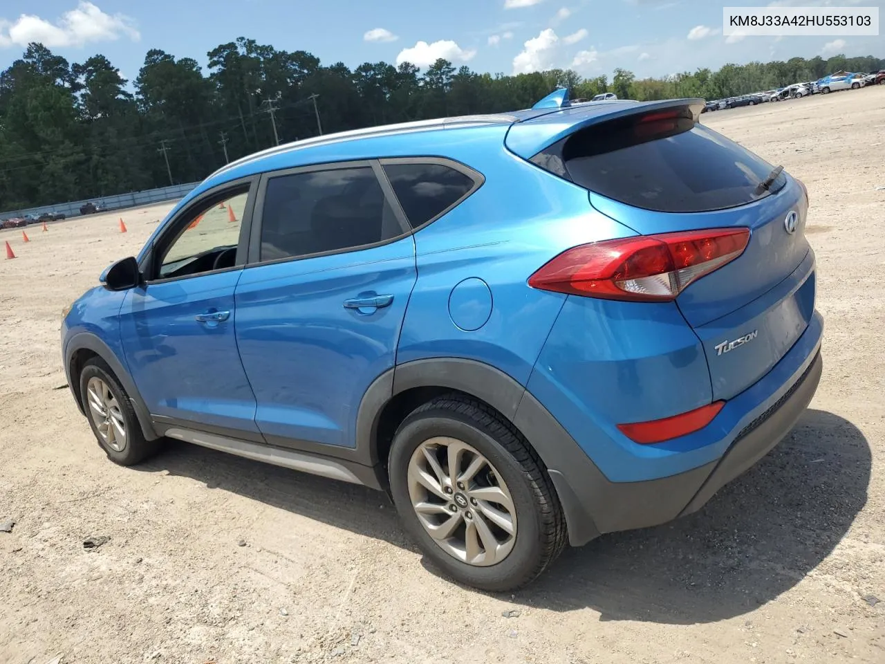 2017 Hyundai Tucson Limited VIN: KM8J33A42HU553103 Lot: 62506404