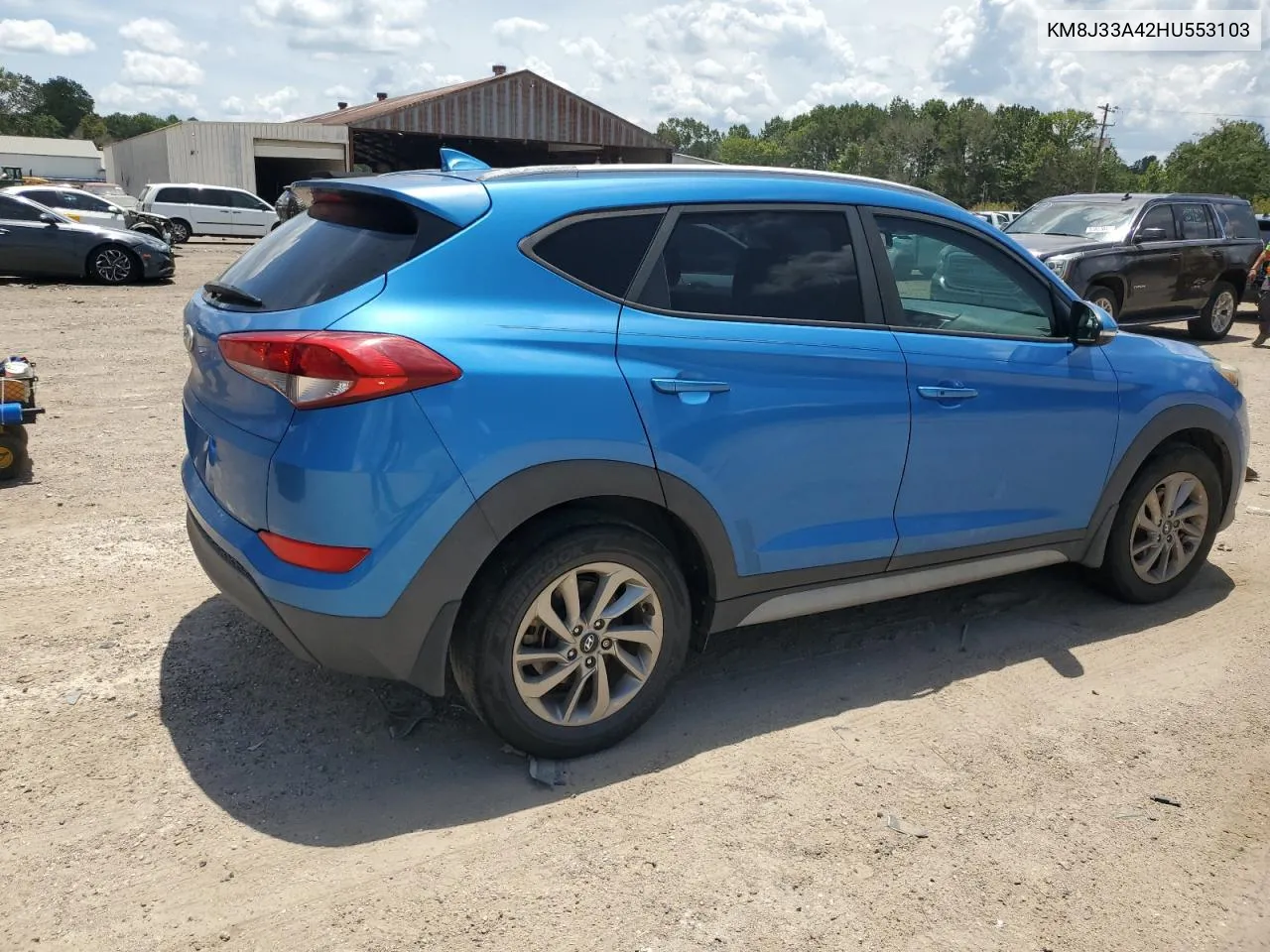 2017 Hyundai Tucson Limited VIN: KM8J33A42HU553103 Lot: 62506404