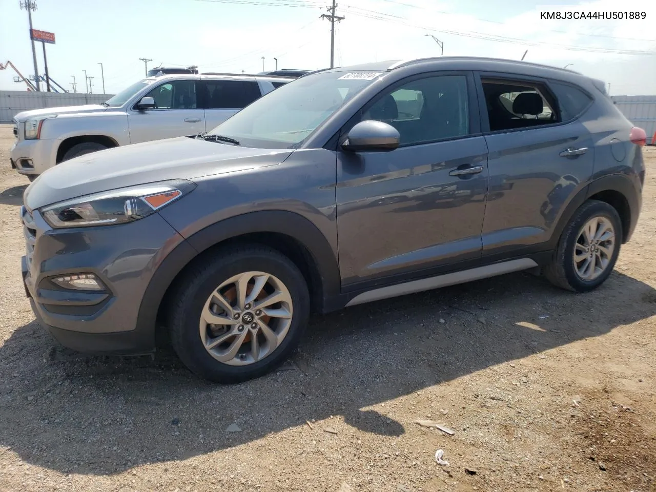 2017 Hyundai Tucson Limited VIN: KM8J3CA44HU501889 Lot: 62708224