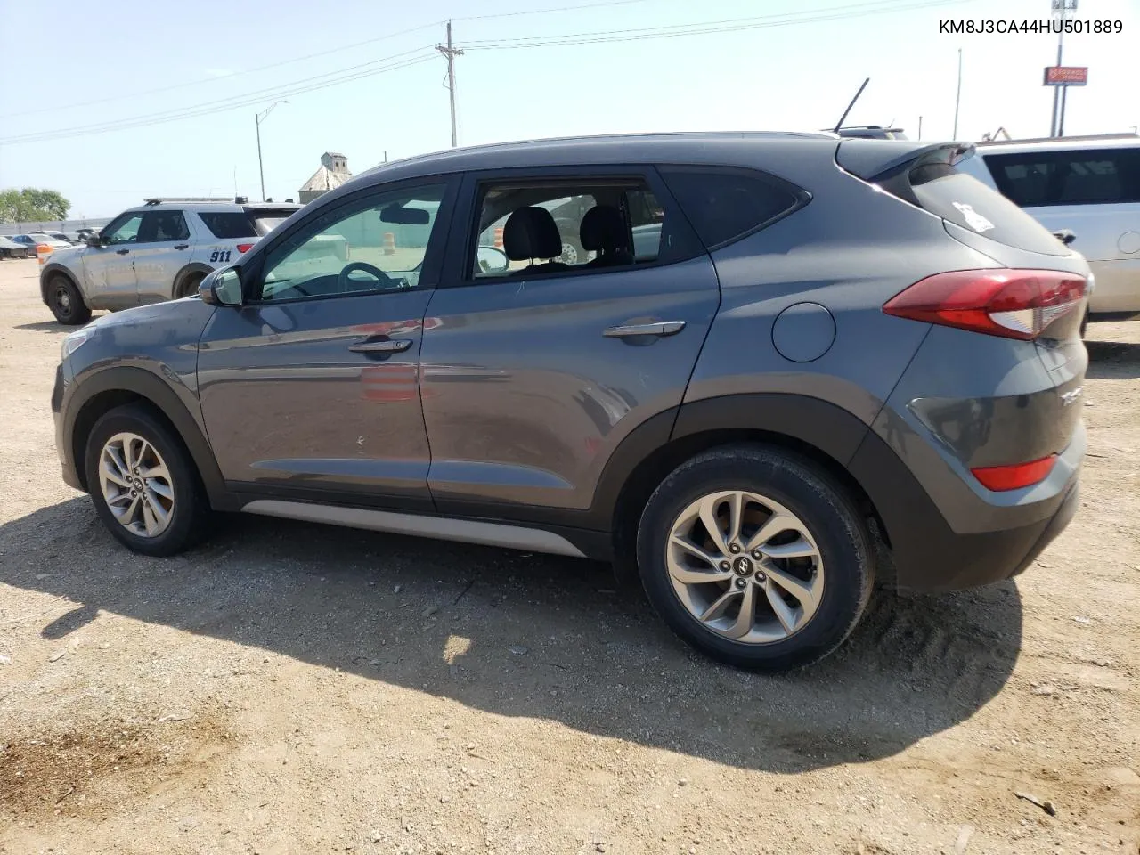 2017 Hyundai Tucson Limited VIN: KM8J3CA44HU501889 Lot: 62708224