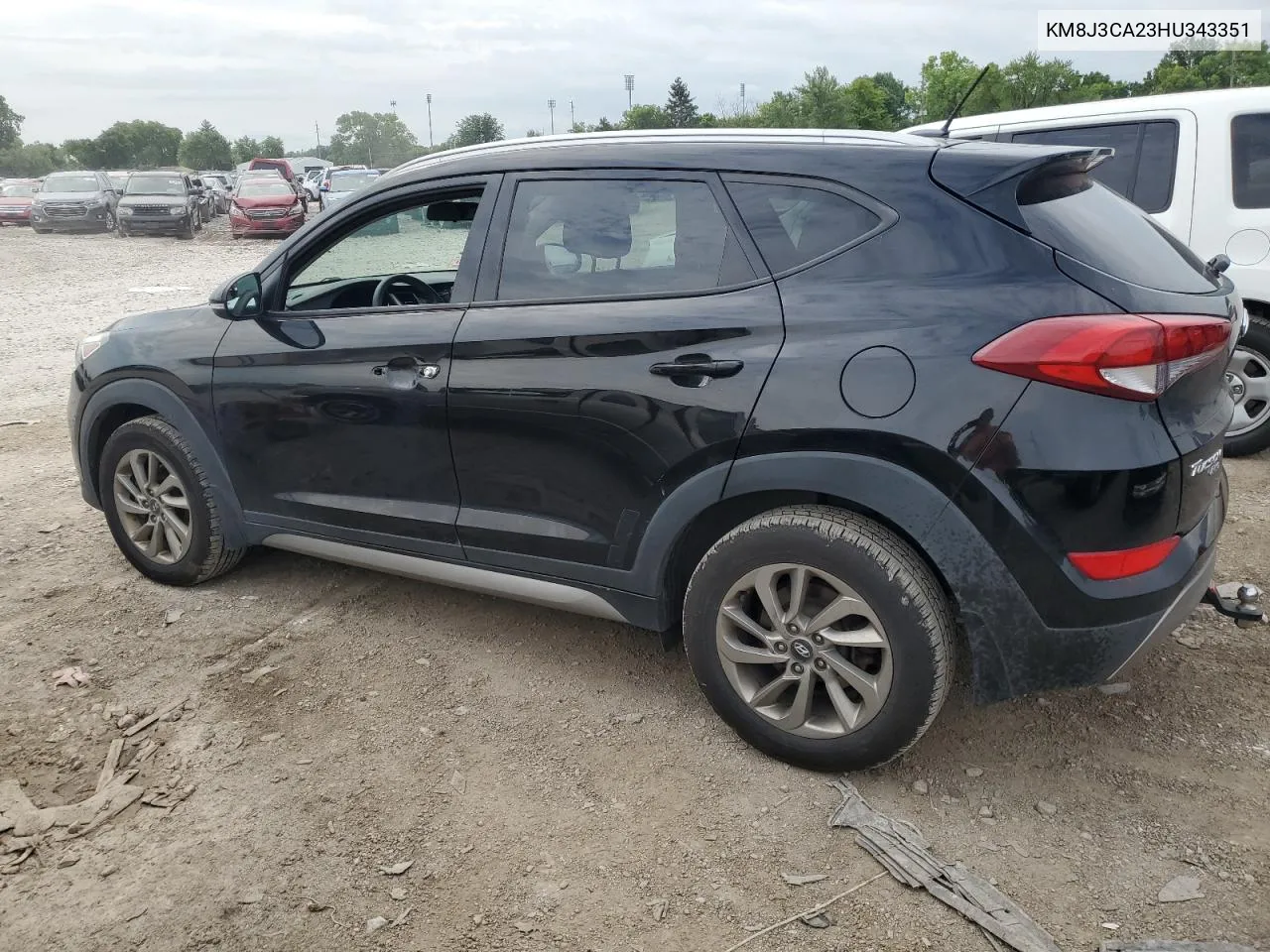 2017 Hyundai Tucson Limited VIN: KM8J3CA23HU343351 Lot: 63059934