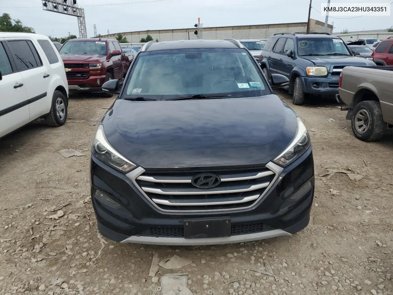 2017 Hyundai Tucson Limited VIN: KM8J3CA23HU343351 Lot: 63059934