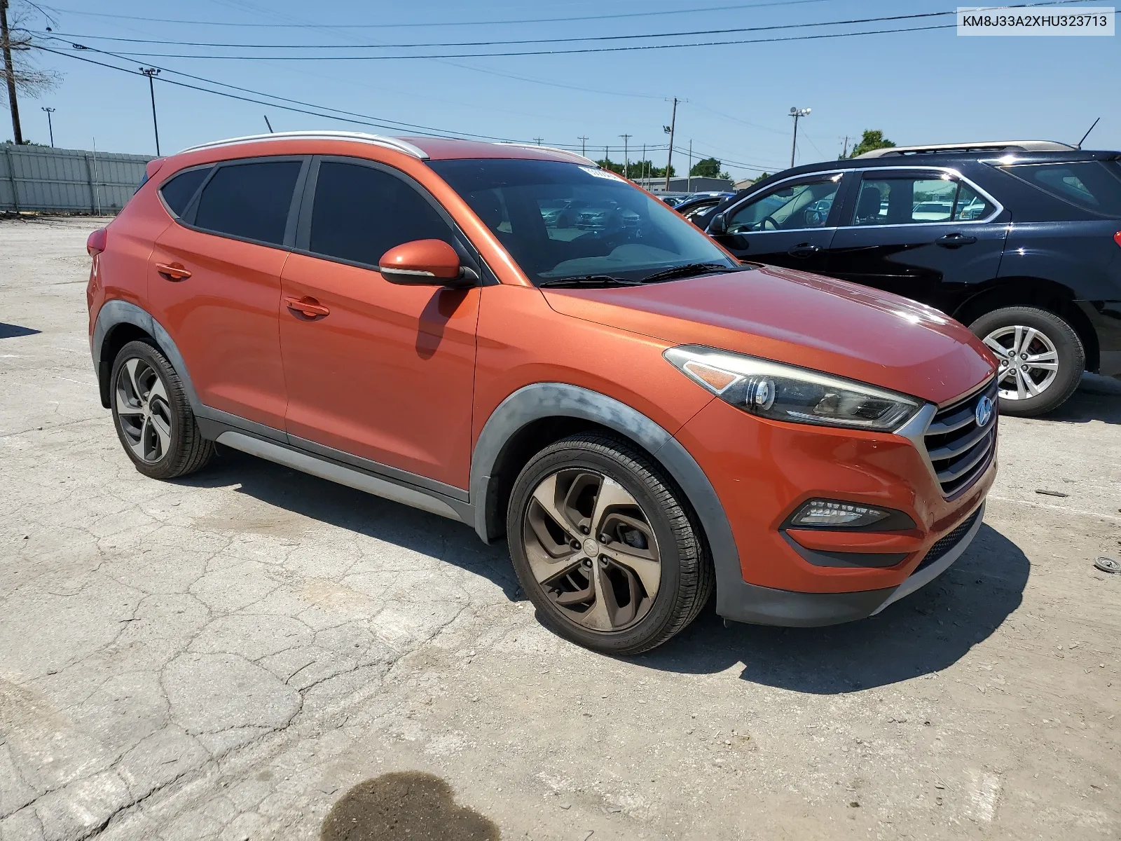 2017 Hyundai Tucson Limited VIN: KM8J33A2XHU323713 Lot: 63688404