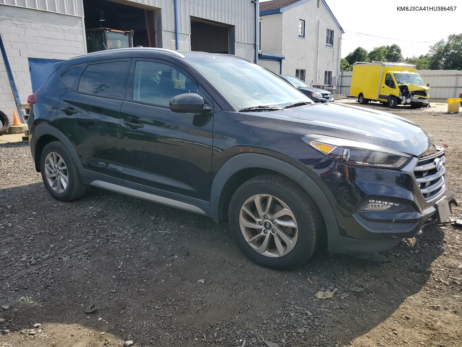 2017 Hyundai Tucson Limited VIN: KM8J3CA41HU386457 Lot: 64030934