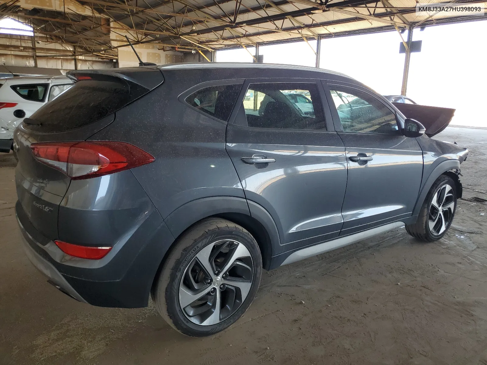 2017 Hyundai Tucson Limited VIN: KM8J33A27HU398093 Lot: 64267644