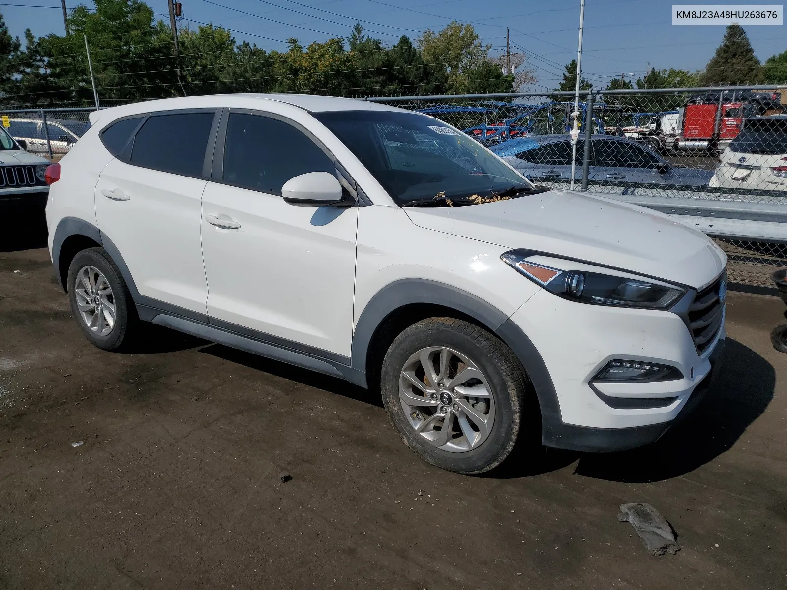 2017 Hyundai Tucson Se VIN: KM8J23A48HU263676 Lot: 64365954