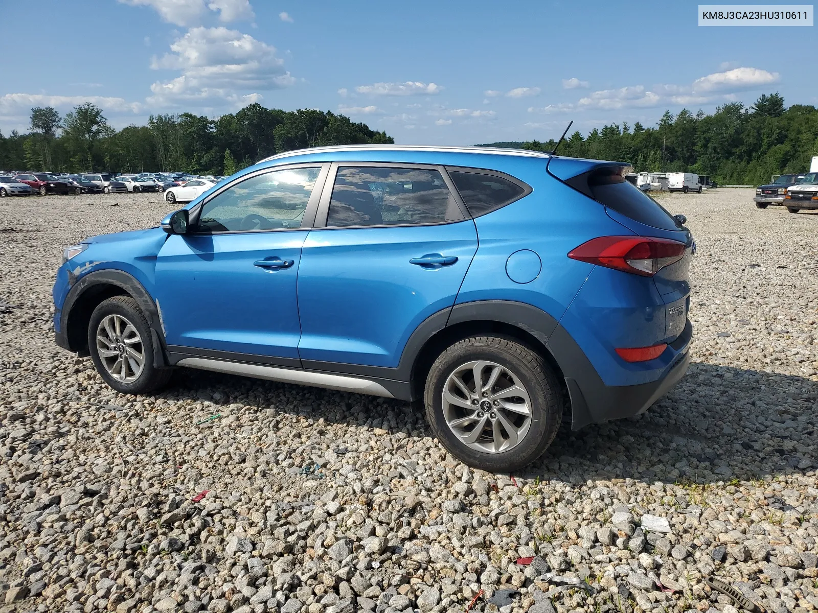 2017 Hyundai Tucson Limited VIN: KM8J3CA23HU310611 Lot: 64416654