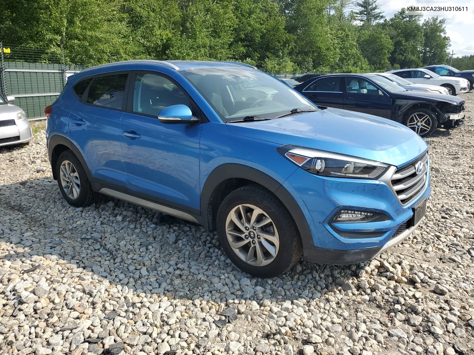 2017 Hyundai Tucson Limited VIN: KM8J3CA23HU310611 Lot: 64416654