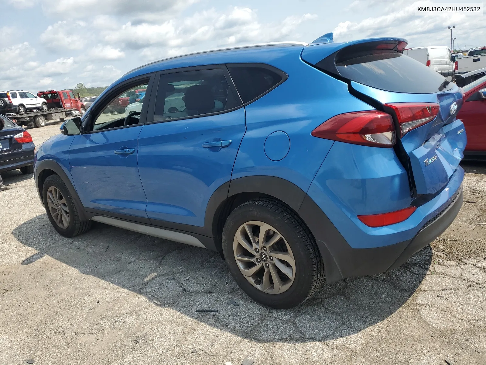 2017 Hyundai Tucson Limited VIN: KM8J3CA42HU452532 Lot: 64786134