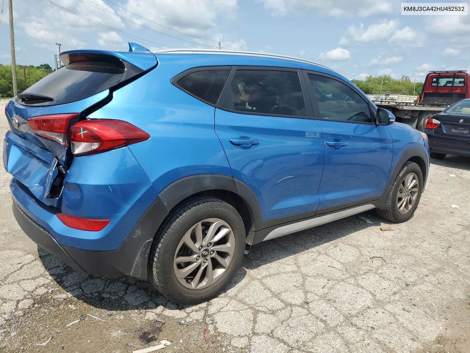 2017 Hyundai Tucson Limited VIN: KM8J3CA42HU452532 Lot: 64786134